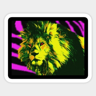 Pop Lion #1 Sticker